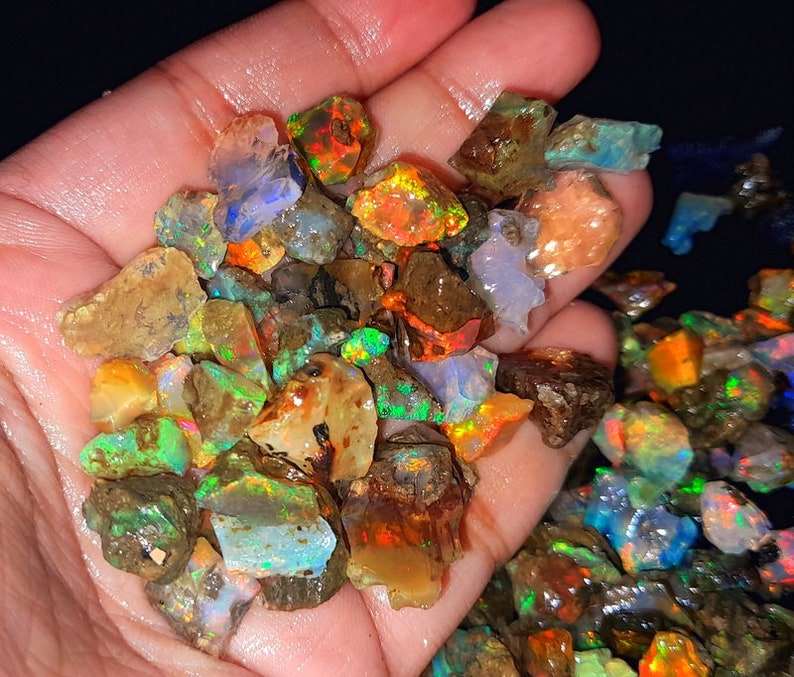 500 Ct Opal Rough Lot Natural Opal Rough Gemstone Untreated Opal